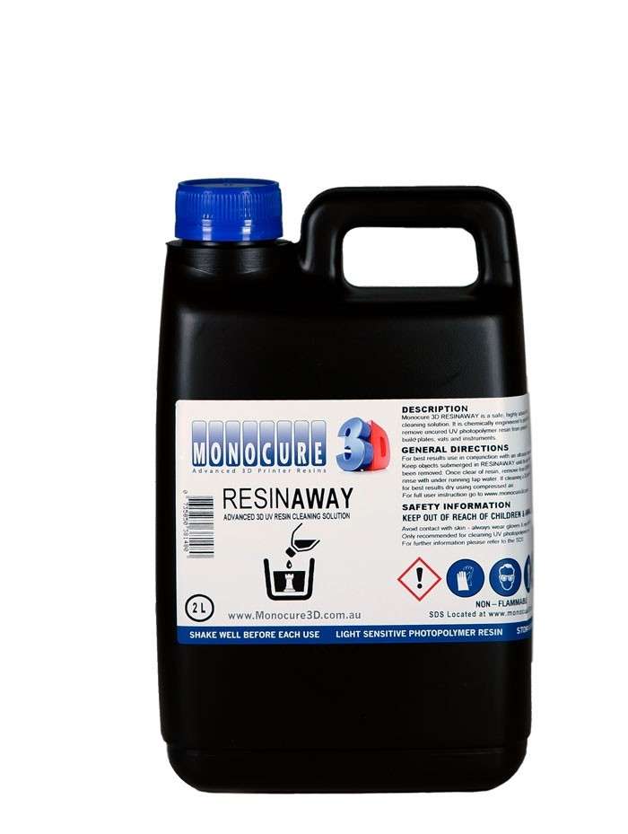 Produktbild von Monocure ResinAway 5 Liter – UV-Harz Reiniger, Nicht Brennbar, Wiederverwendbar & Duftend