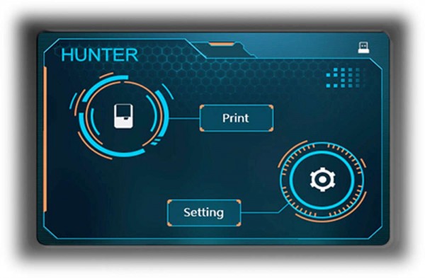Flashforge HUNTER - LCD Touchscreen